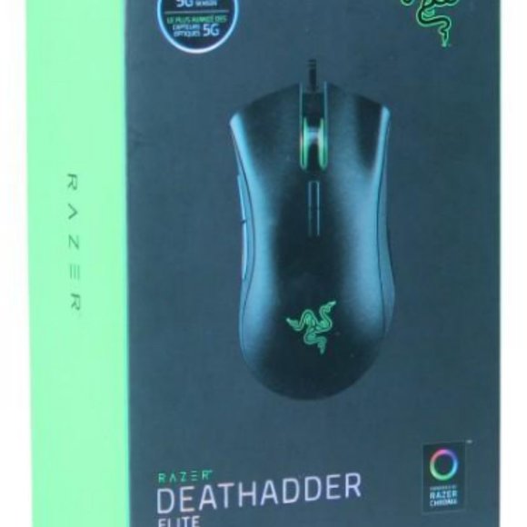 Razer ก้้้้้้้้้้้้้้้้้้้้ DeathAdder Elite Mouse 🖰 BRAND NEW includes FREE So
